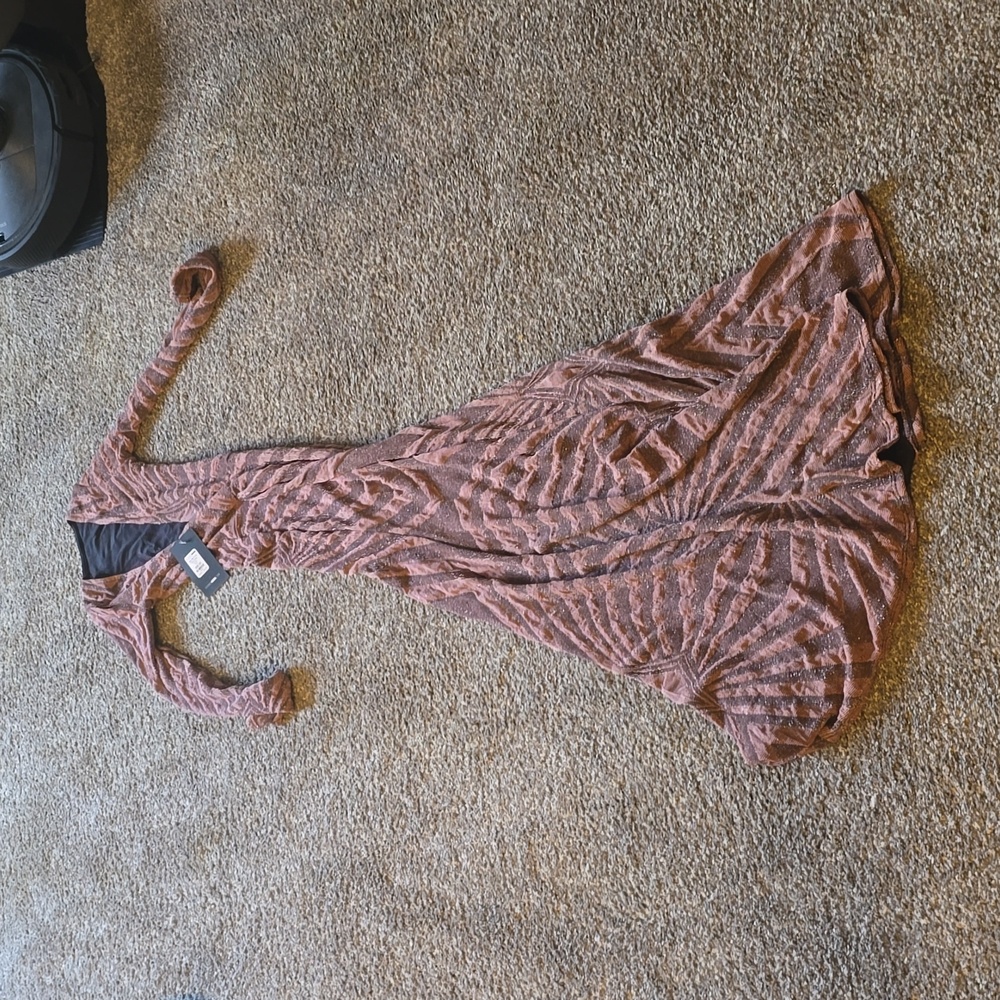 New with Tage fitted evening dress